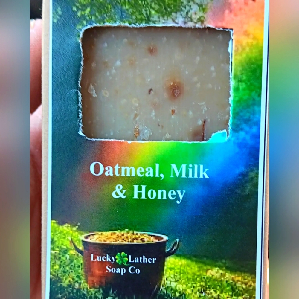 "Oatmeal, Milk & Honey" Cold Press Bar Soap